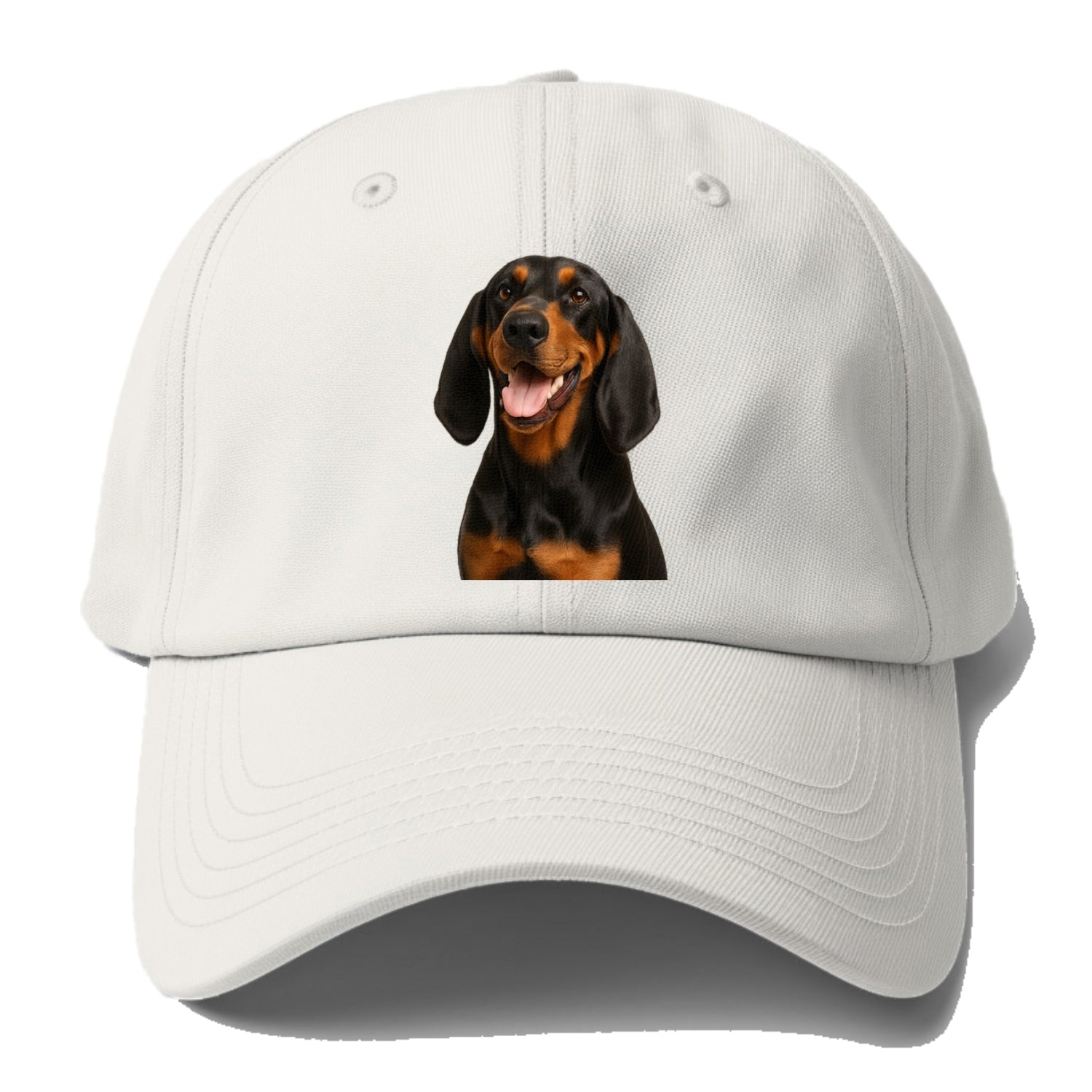 black & tan coonhound: noble trailblazer Hat