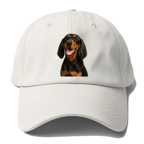 Black & Tan Coonhound: Noble Trailblazer Baseball Cap For Big Heads