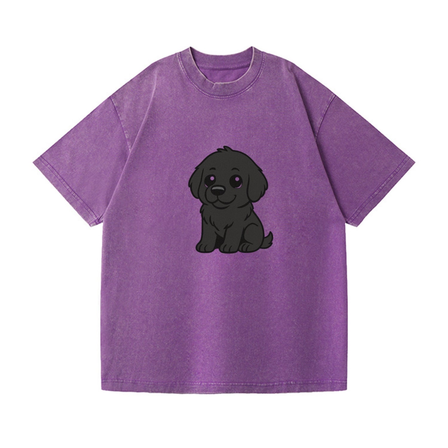 newfoundland black sitting pose with gentle giant expression portrait design Hat