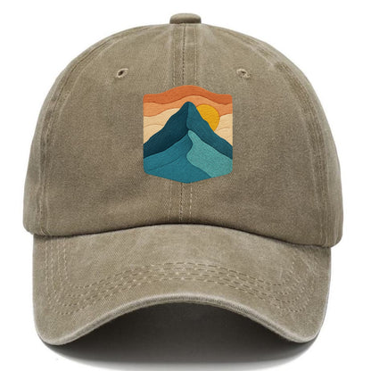 mountain range sunrise Hat