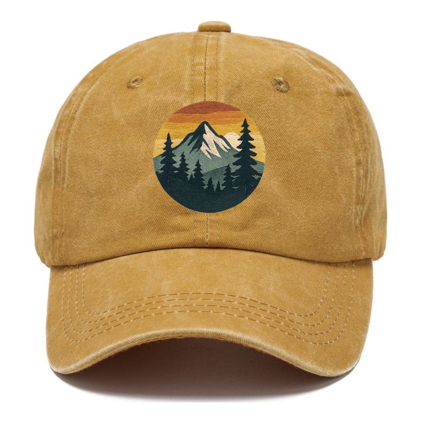 mountain majesty embroidery Hat
