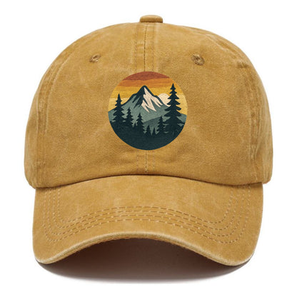 mountain majesty embroidery Hat