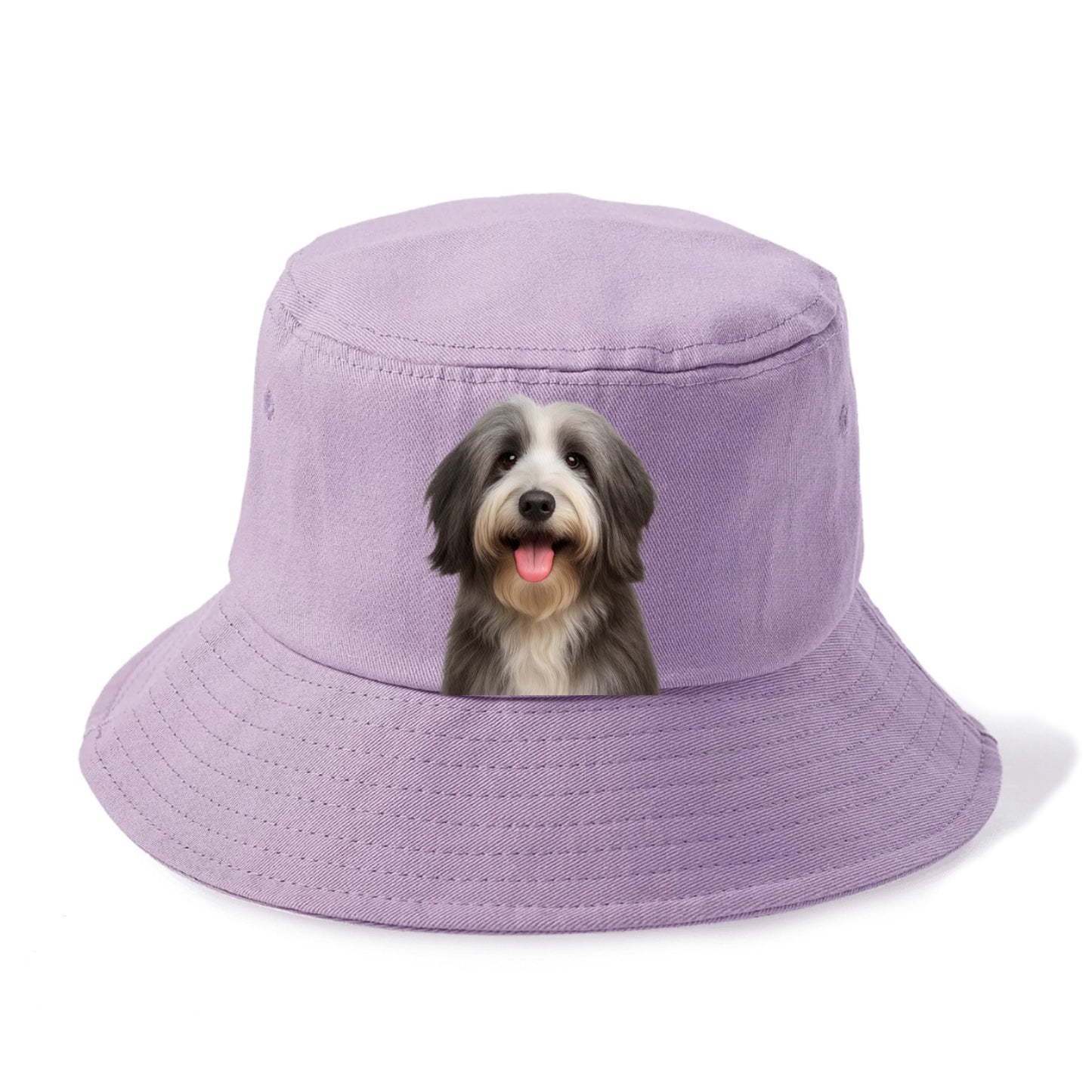 bearded collie: spirited, shaggy soul Hat