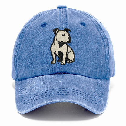 Staffordshire Terrier Blue Design Hat