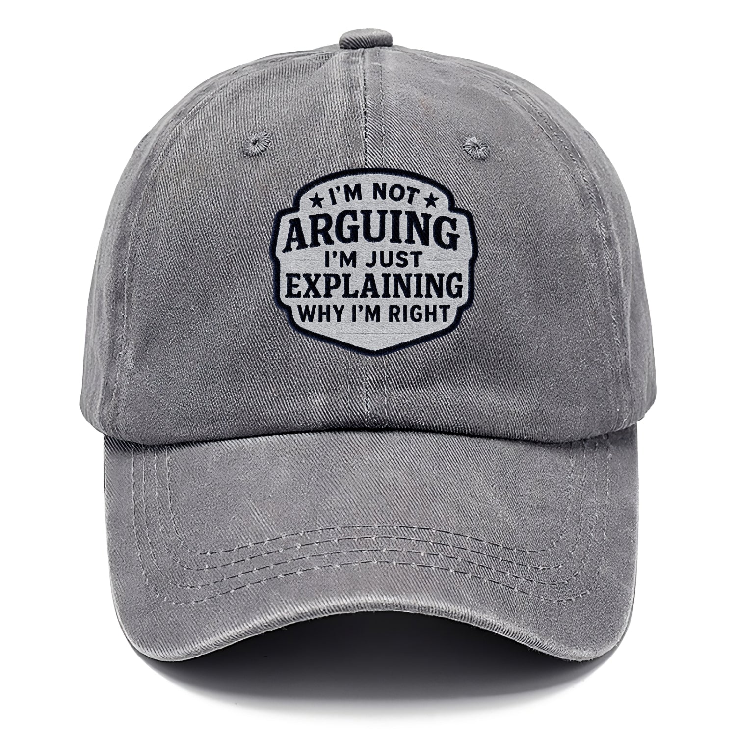 i'm not arguing i'm just explaining why i'm right Hat
