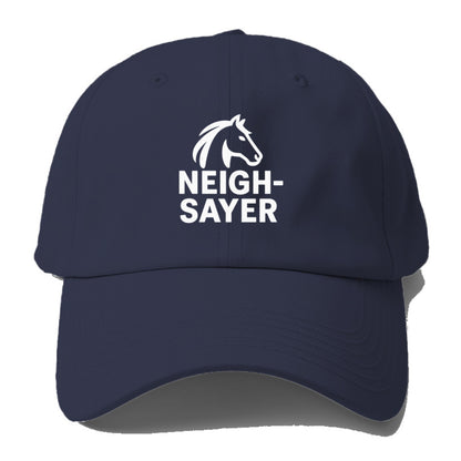 horse naysayer pun Hat