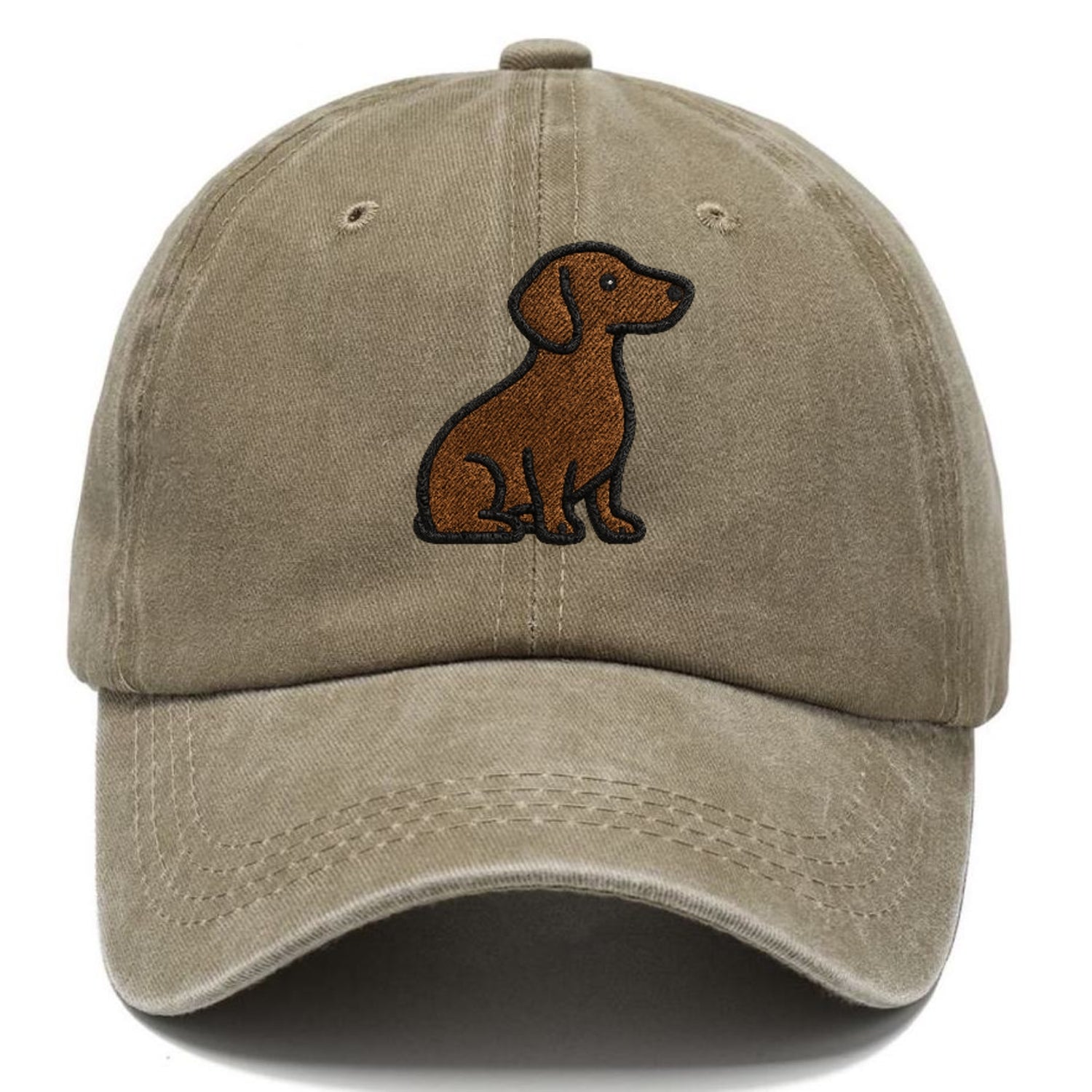 chocolate-brown-dachshund-loyal-charm Hat