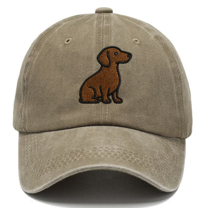 chocolate-brown-dachshund-loyal-charm Hat