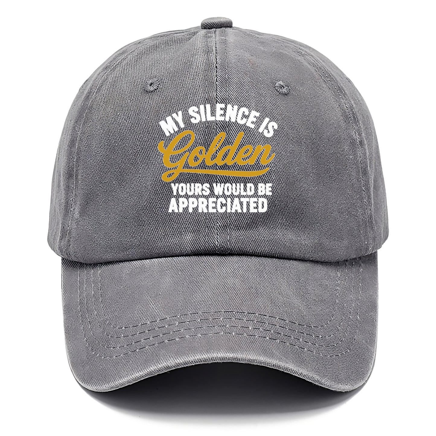 golden silence appreciated humor on hats Hat