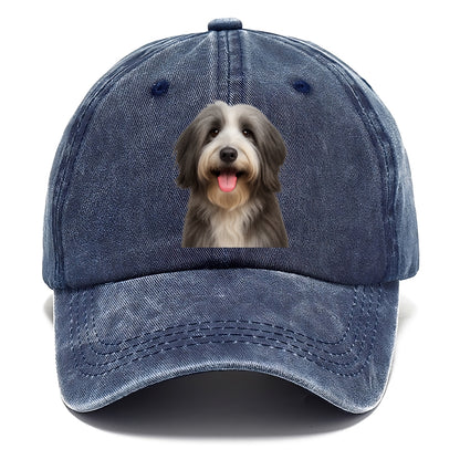bearded collie: spirited, shaggy soul Hat
