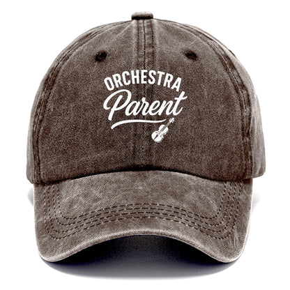 orchestra parent life black design Hat