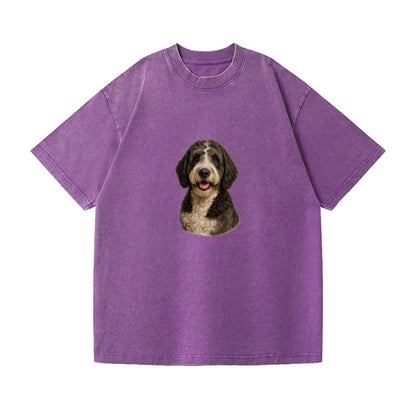 saint berdoodle portrait design Hat