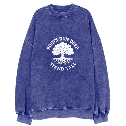 roots run deep stand tall Hat