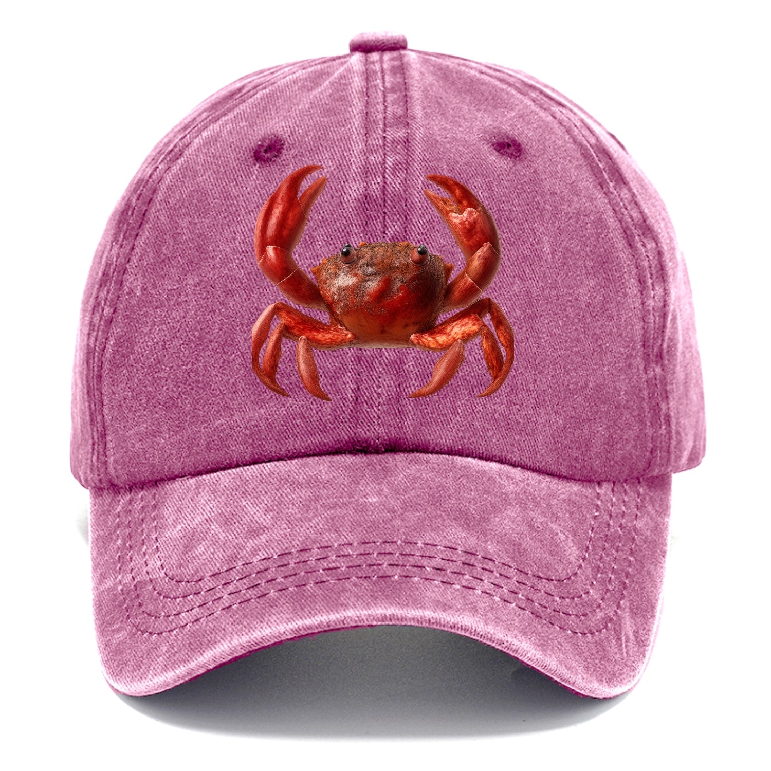 crab portrait design Hat