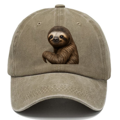 sloth portrait design Hat