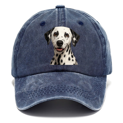 dalmatian portrait design Hat