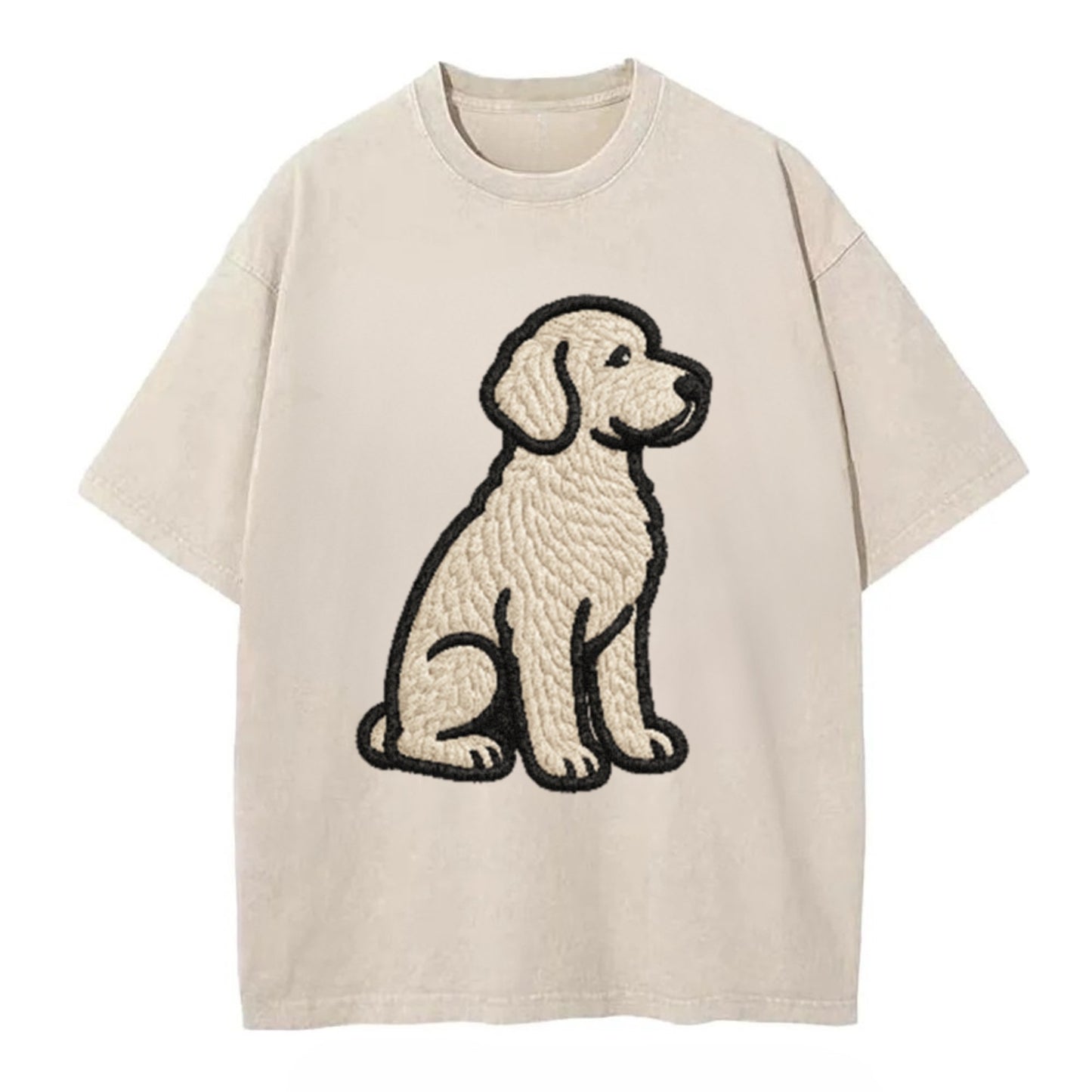 labradoodle-curly-cream-charm Hat