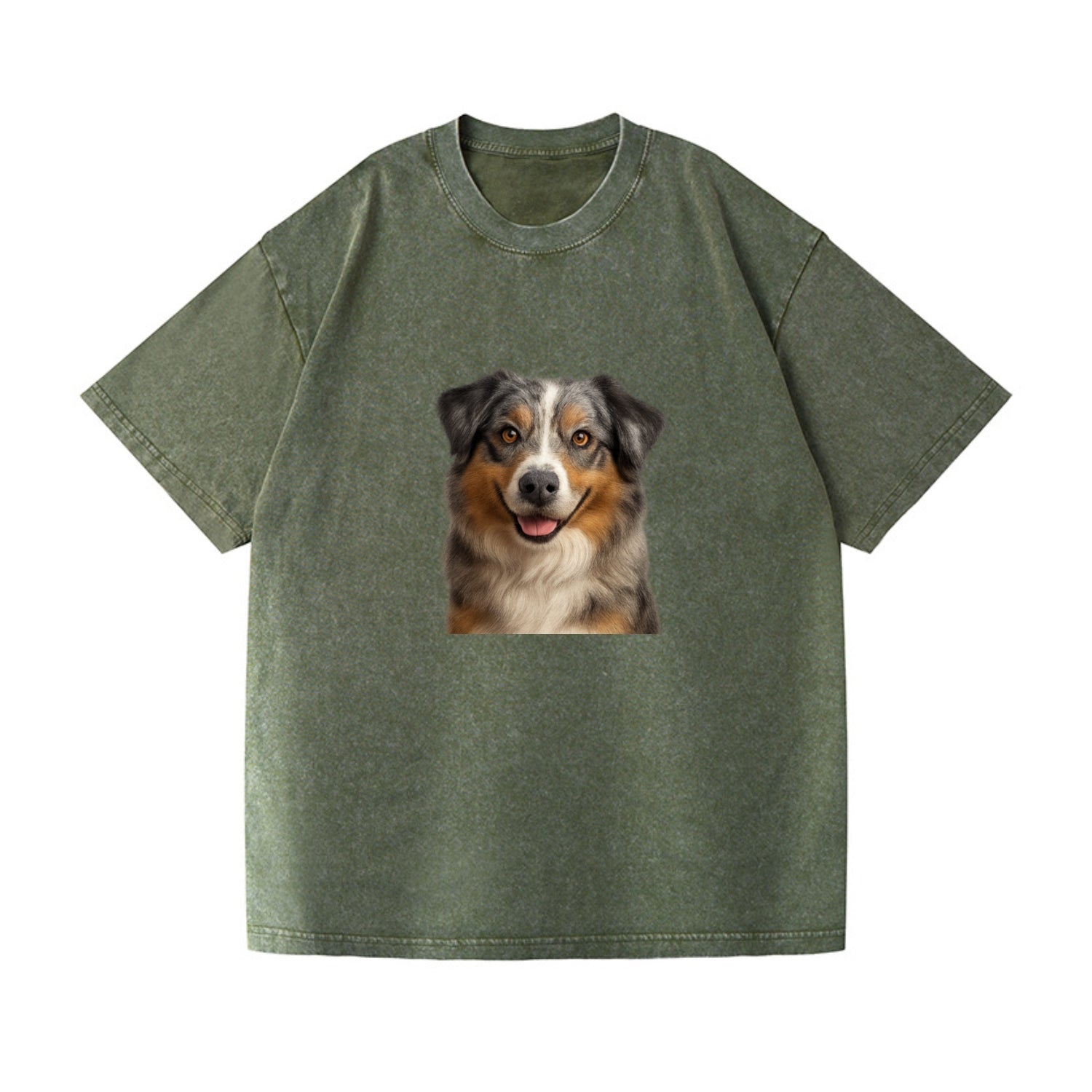 australian shepherd portrait design Hat