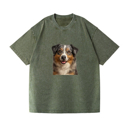 australian shepherd portrait design Hat