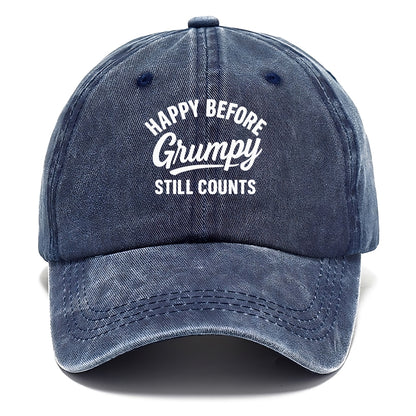 happy before grumpy Hat