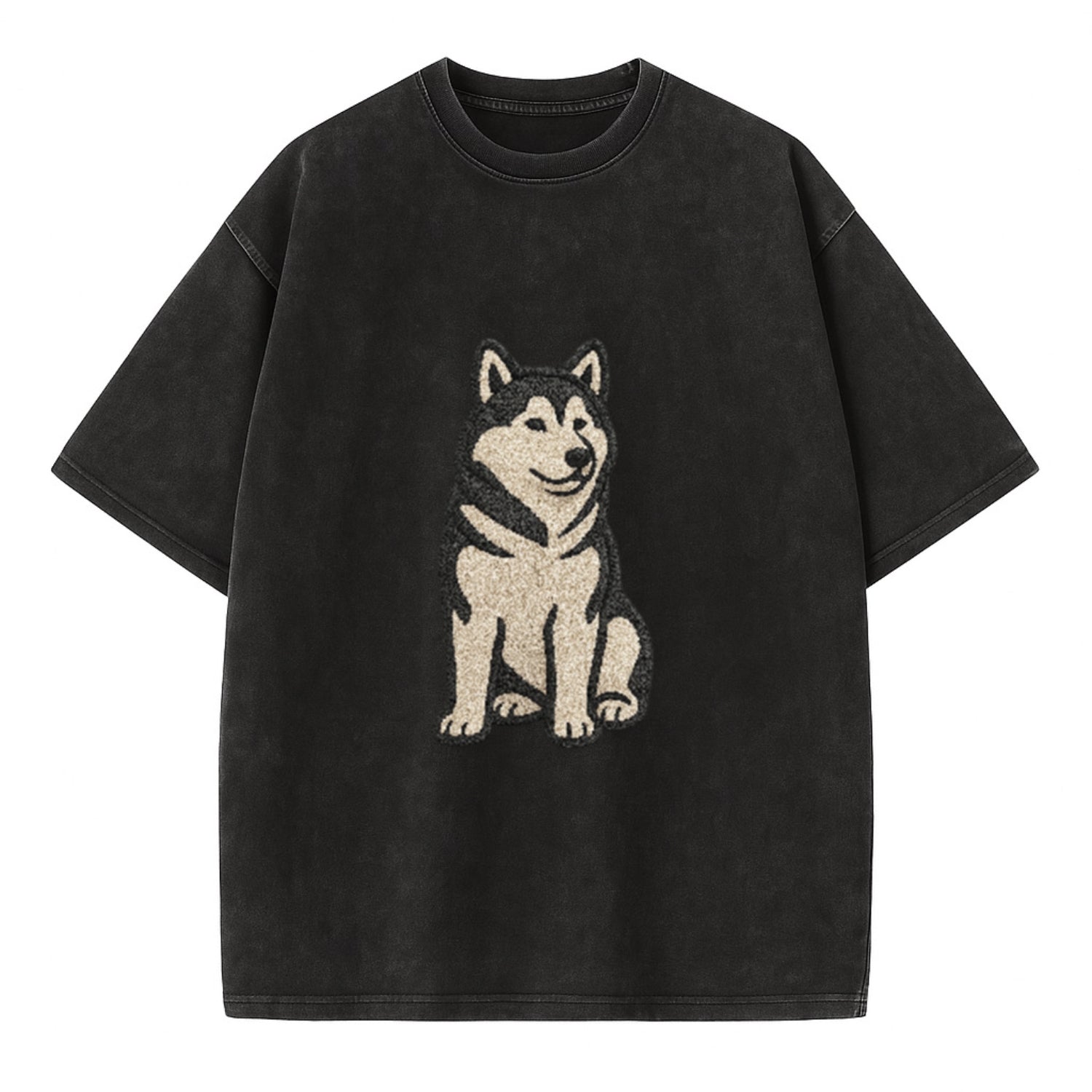 Alaskan Malamute Gray And White Pose Hat