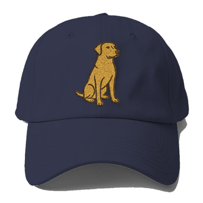 Labrador Retriever Yellow Lab Sitting Pose Hat