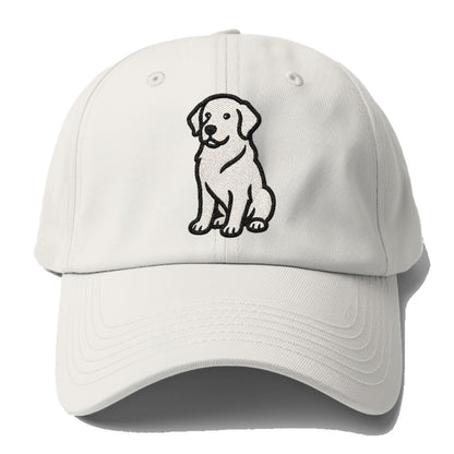 golden-retriever-curious-charm Hat