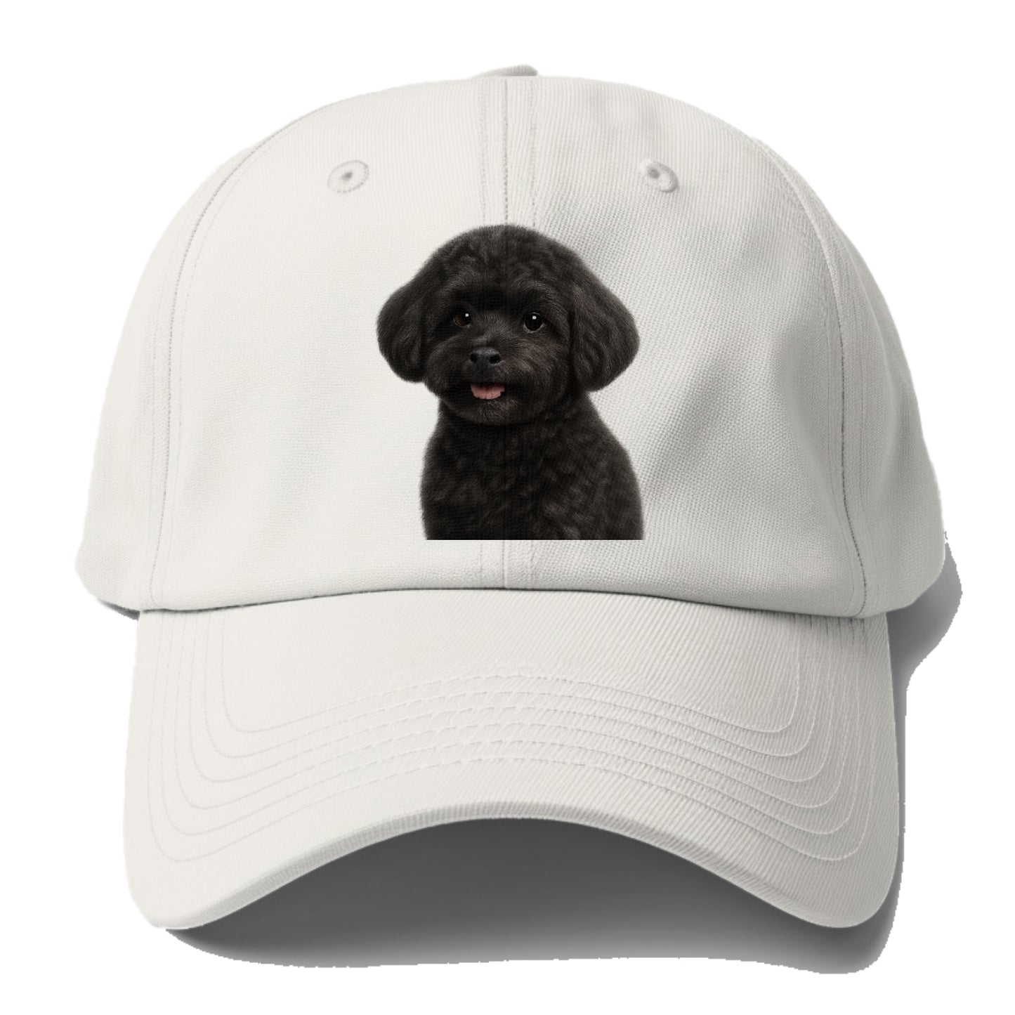 black maltipoo portrait design Hat