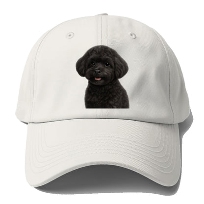 black maltipoo portrait design Hat