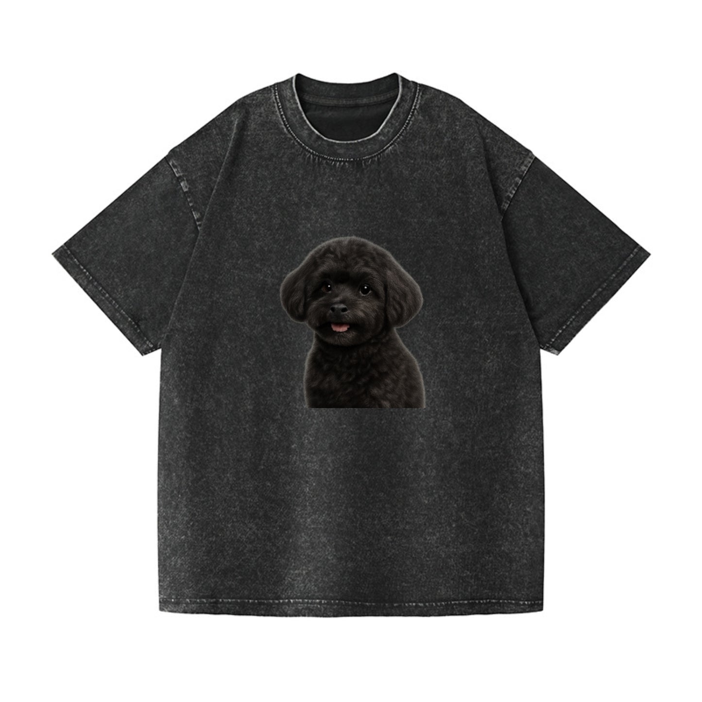 black maltipoo portrait design Hat