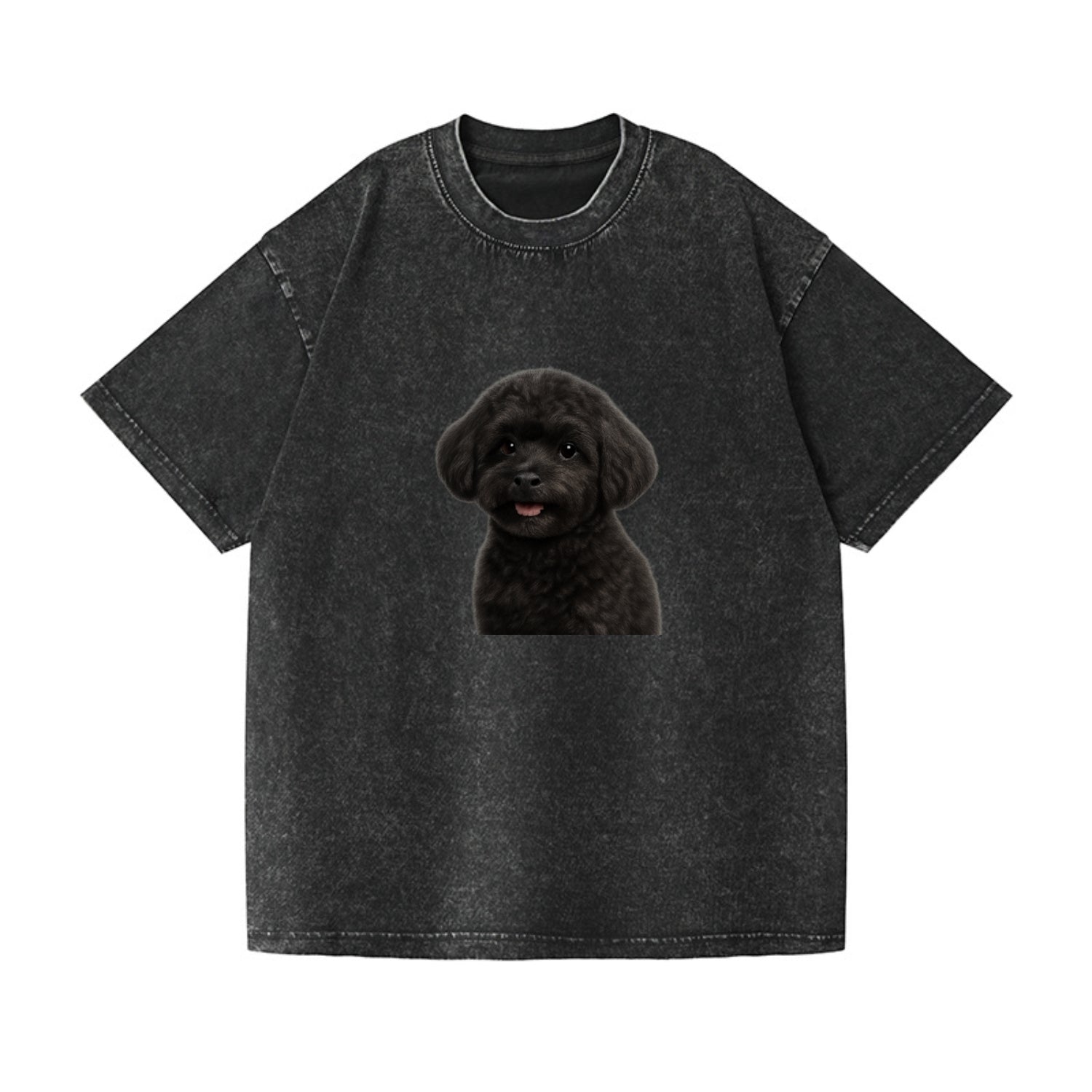 black maltipoo portrait design Hat
