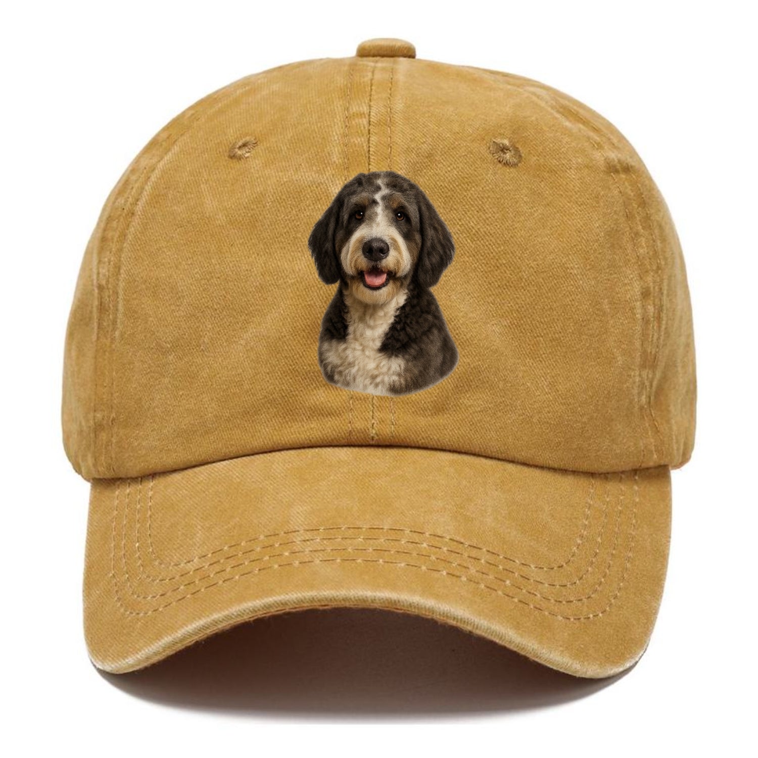saint berdoodle portrait design Hat