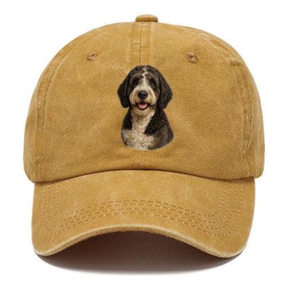 saint berdoodle portrait design Hat