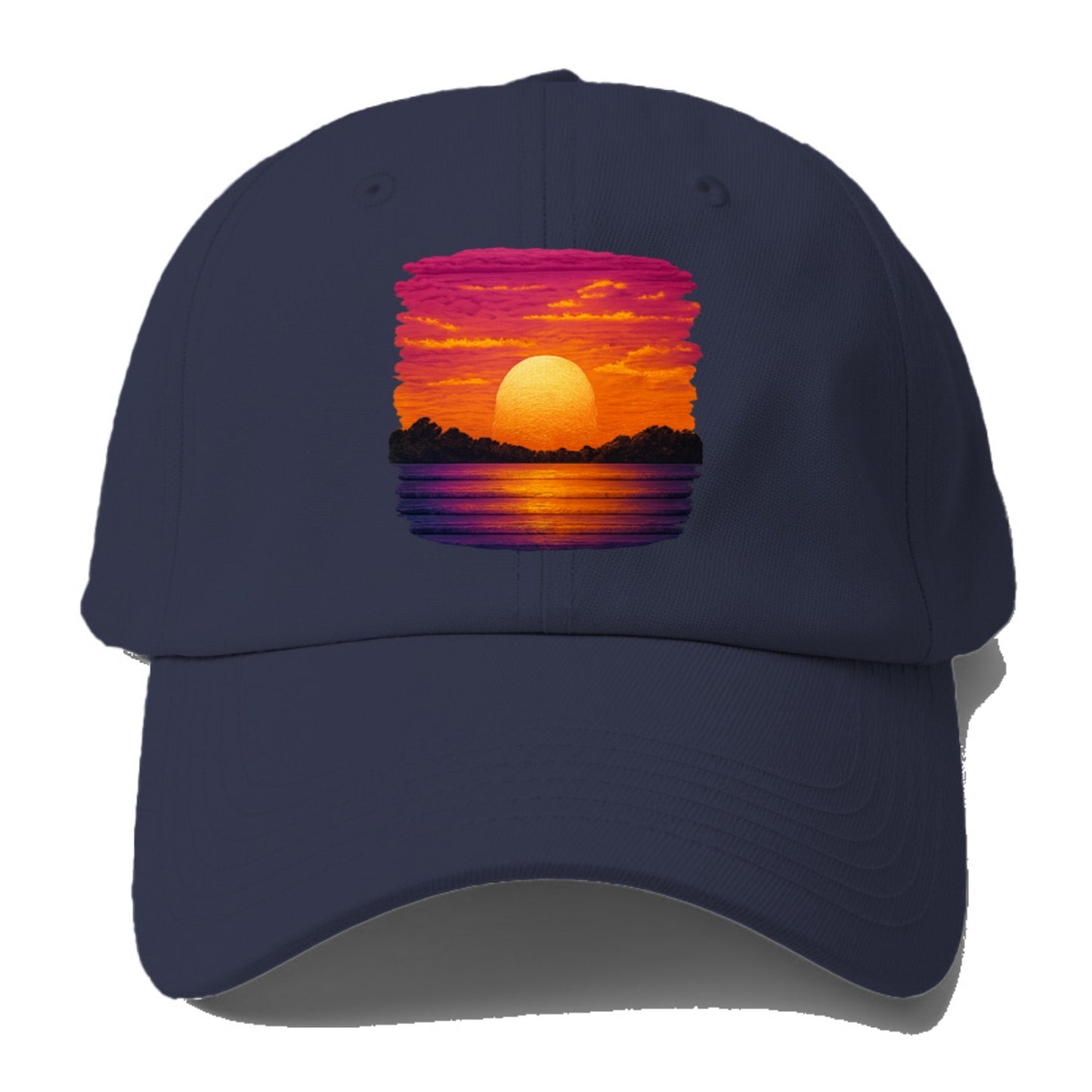 serene sunset hues Hat