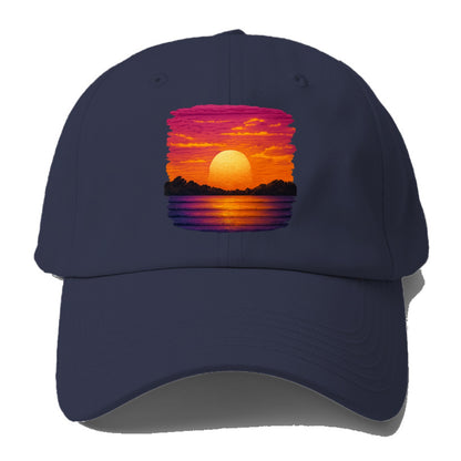 serene sunset hues Hat