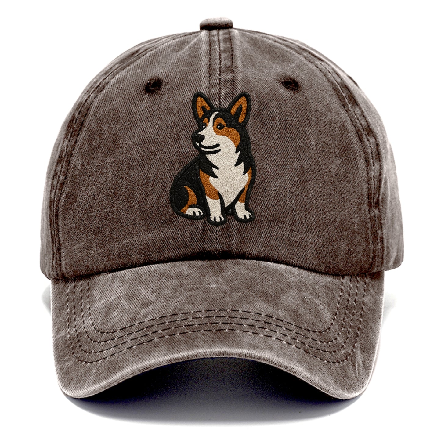 tricolor-corgi-playful-spirit Hat