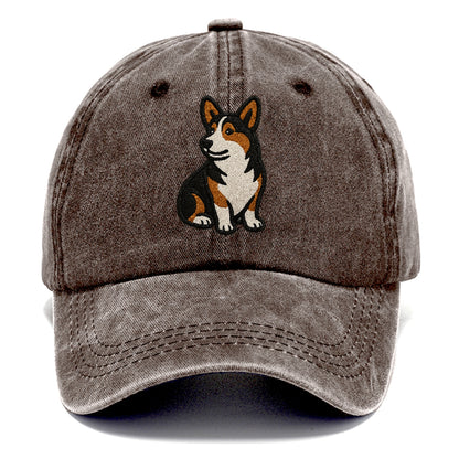 tricolor-corgi-playful-spirit Hat