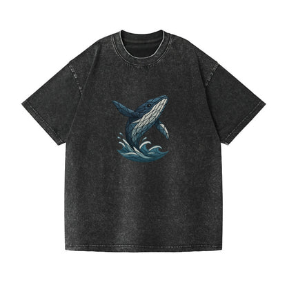 whale ocean waves Hat