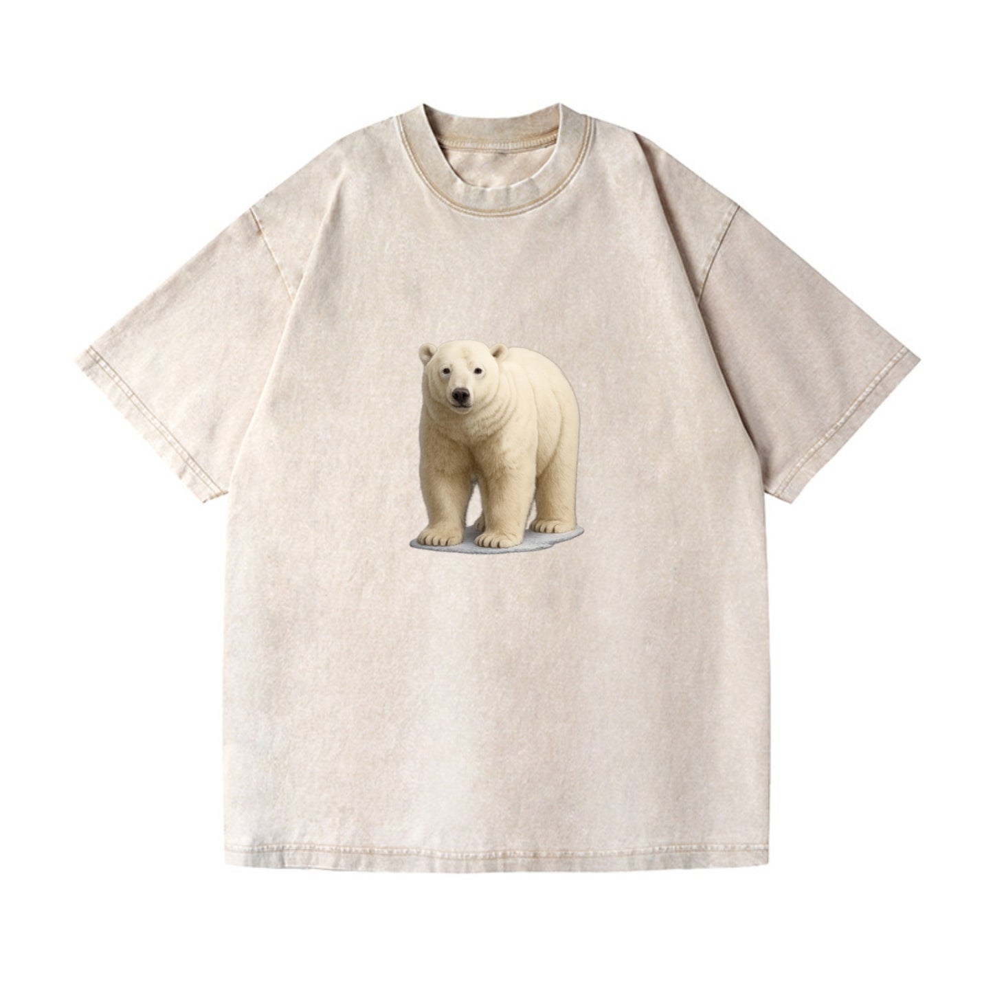 majestic polar bear front portrait Hat