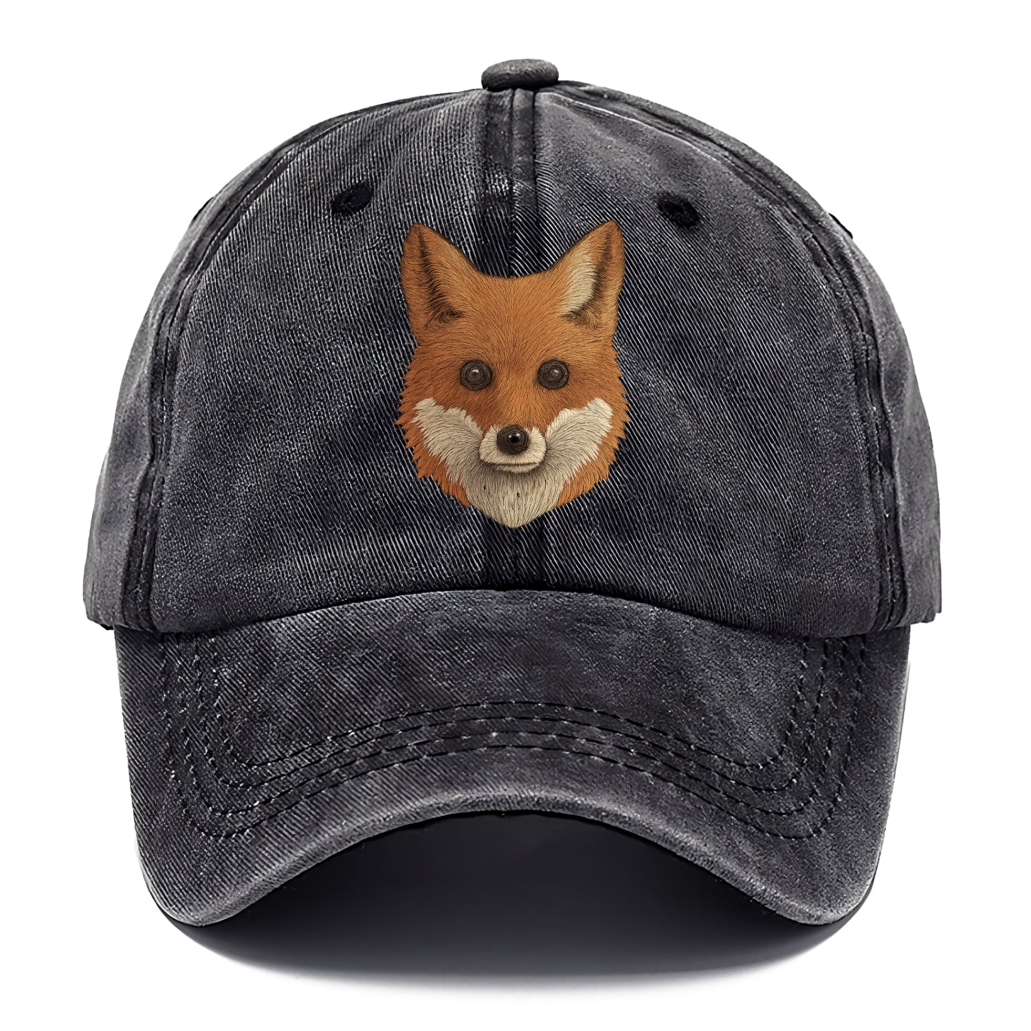 ethereal fox portrait Hat