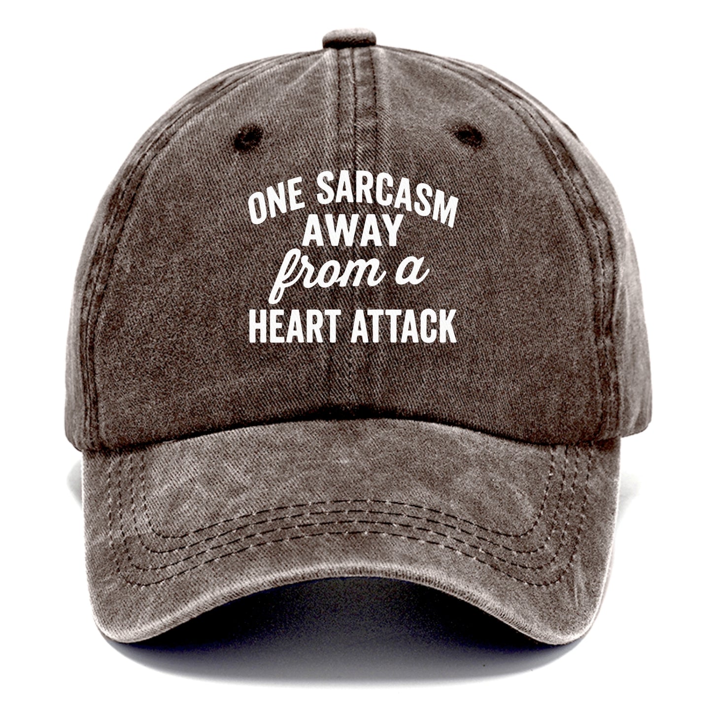 sarcasm heart attack Hat