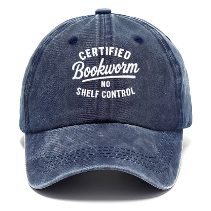 certified bookworm no shelf control Hat