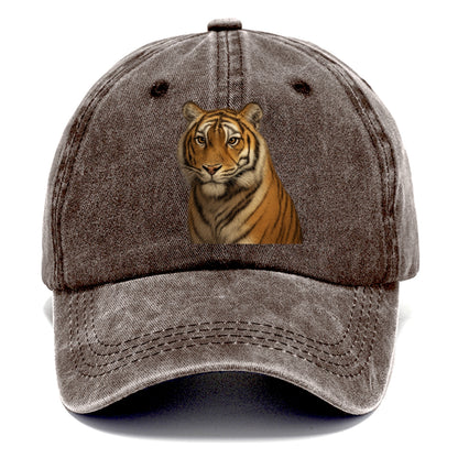 tiger fierce elegance Hat