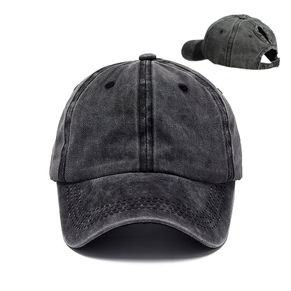 Pandaize Ponytail Baseball Cap European And American Trendy Curved Brim Baseball Cap Outdoor Sports Sun Hat For Women In Spring And Summer