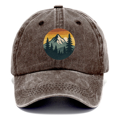 mountain majesty embroidery Hat