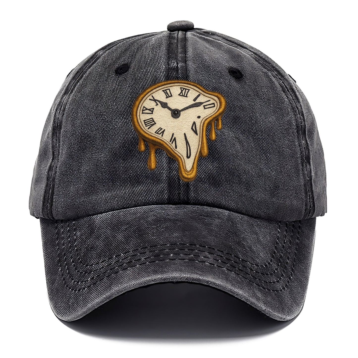 melting clock surreal time distortion Hat