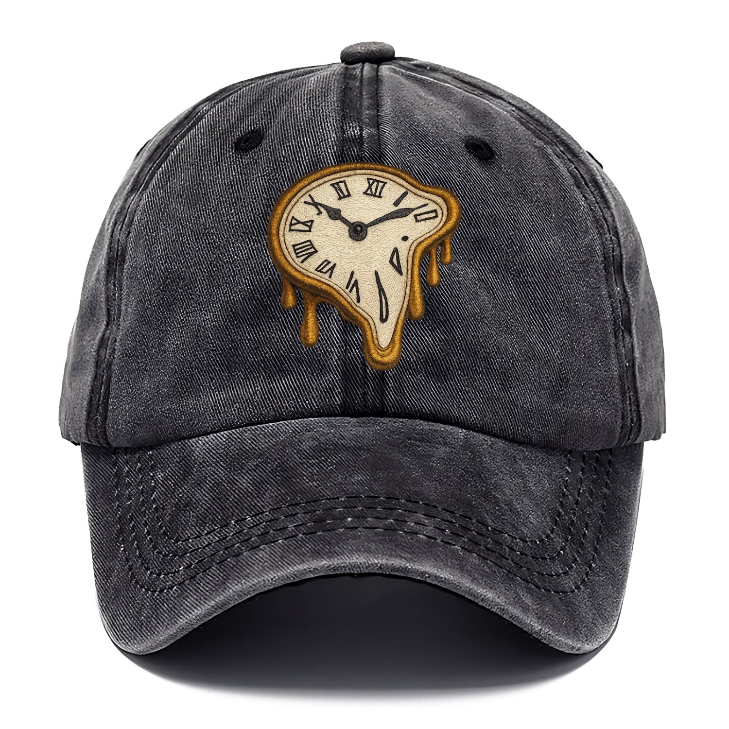 melting clock surreal time distortion Hat