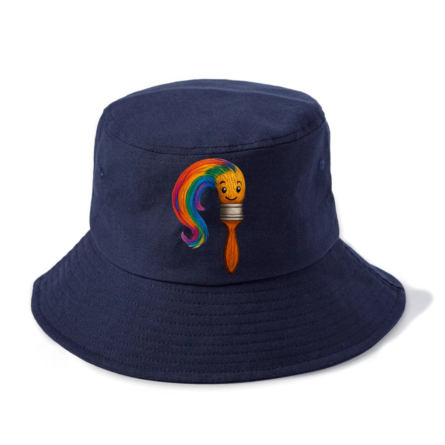 rainbow brushstrokes Hat