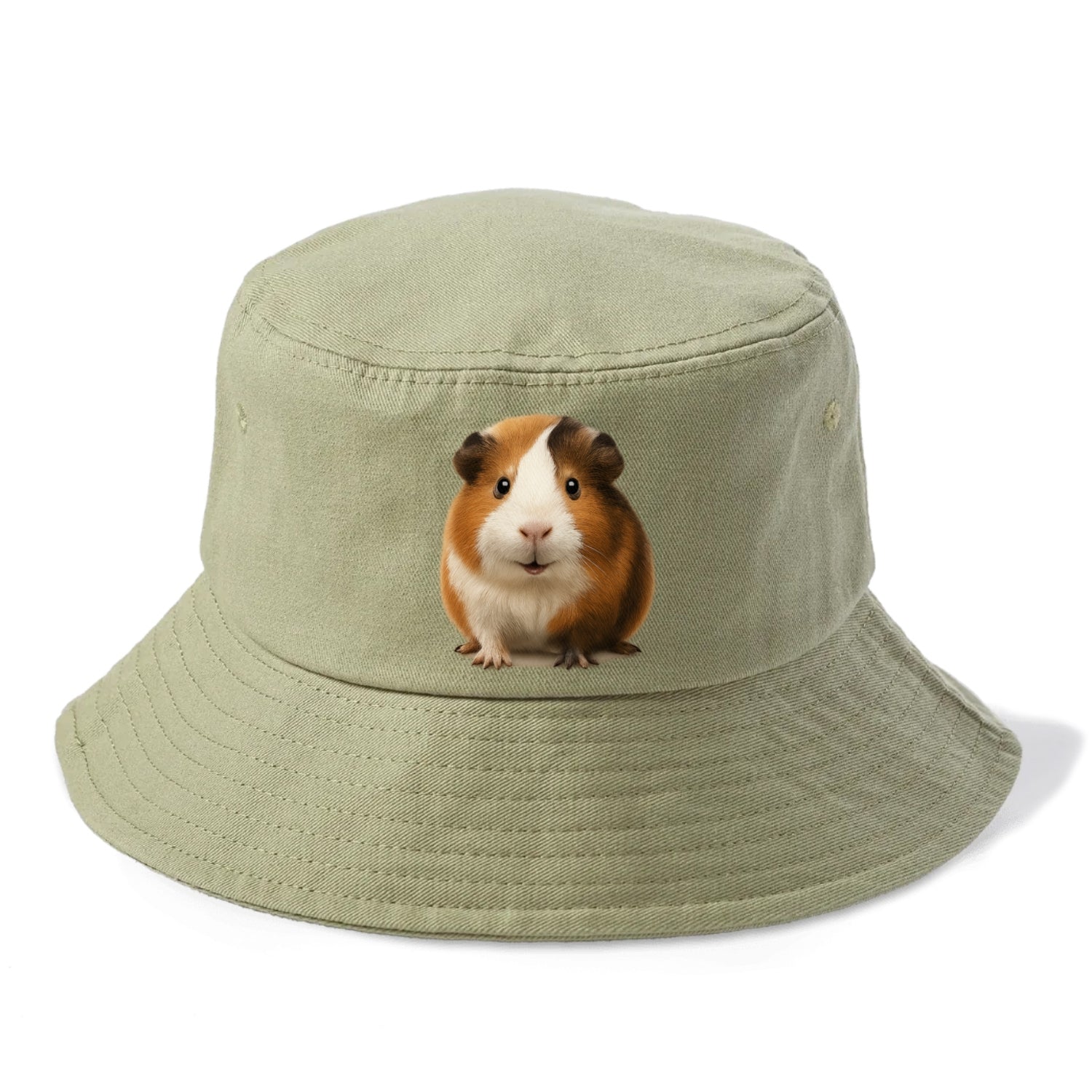 adorable guinea pig portrait design Hat