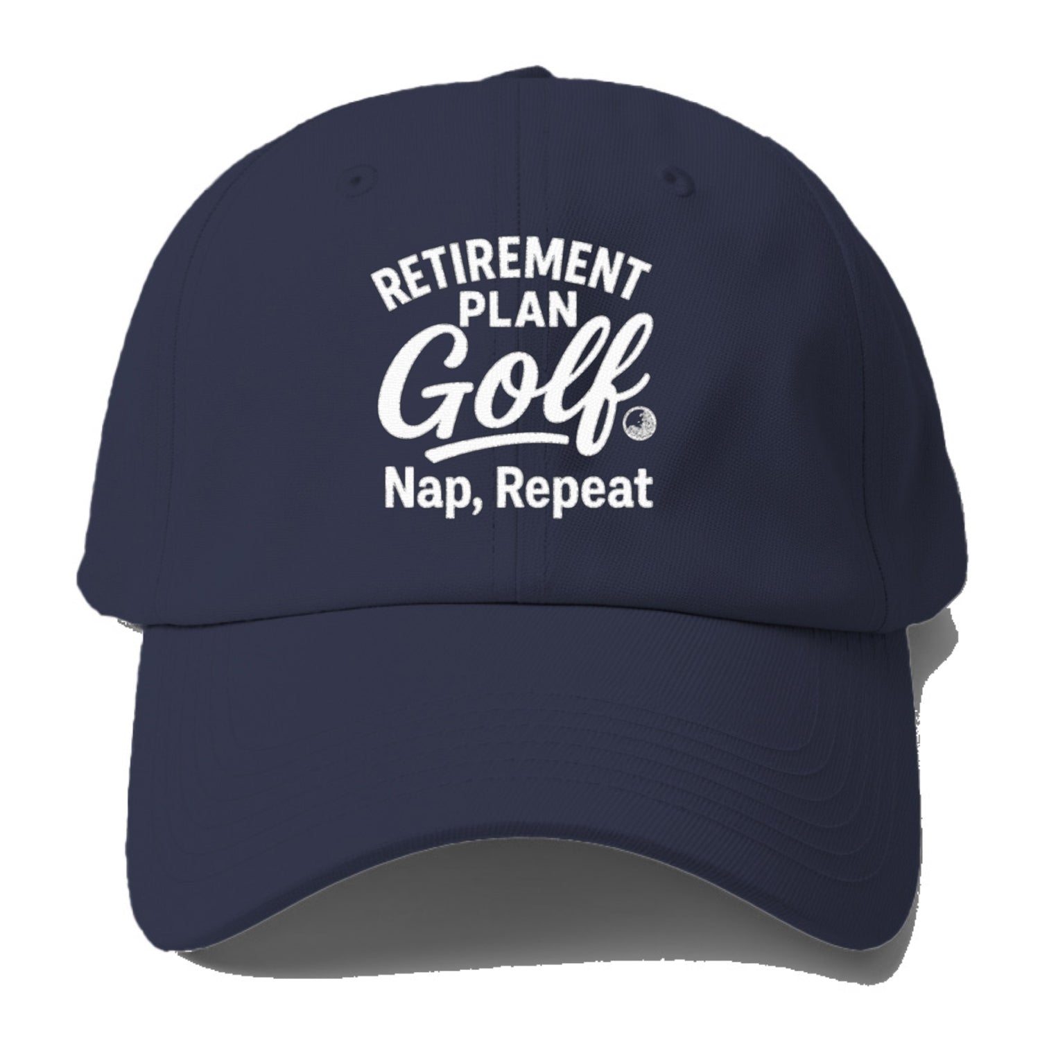 retirement golf nap repeat plan Hat